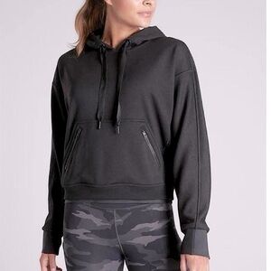 Athleta Recover Hoodie in Black